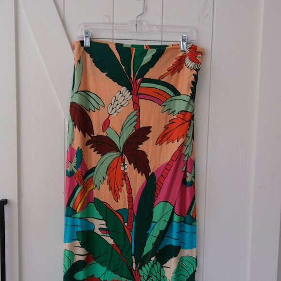 FARM Rio Dresses & Skirts - Farm Rio for Anthropologie knit tropical maxi skirt - Medium